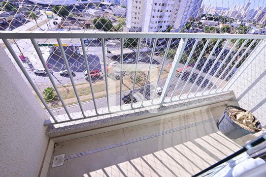 Sacada de apartamento para alugar com 2 quartos, 68m² em Setor Pedro Ludovico, Goiânia