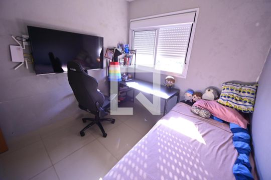 Quarto 01 de apartamento para alugar com 2 quartos, 68m² em Setor Pedro Ludovico, Goiânia