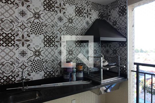 Varanda gourmet de apartamento à venda com 2 quartos, 70m² em Independência, São Bernardo do Campo