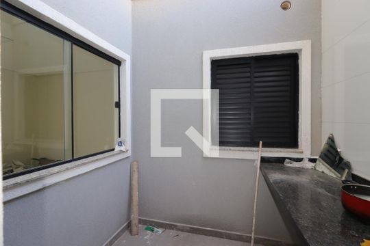 Área de Serviço de apartamento à venda com 3 quartos, 75m² em Vila Curuçá, Santo André