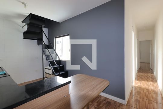 Cozinha de apartamento à venda com 2 quartos, 106m² em Campestre, Santo André