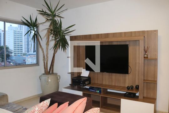 Sala de apartamento à venda com 3 quartos, 81m² em Vila Hamburguesa, São Paulo