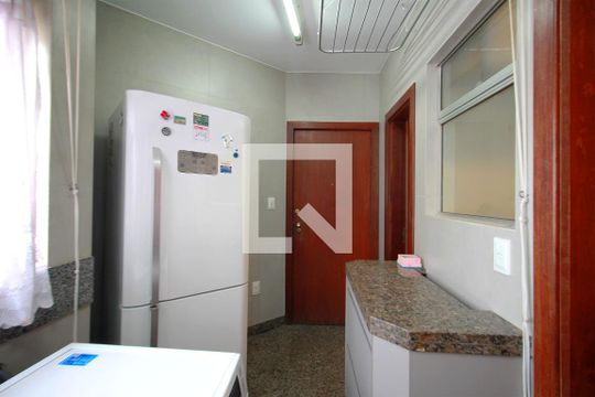 Área de Serviço de apartamento à venda com 4 quartos, 281m² em Sion, Belo Horizonte