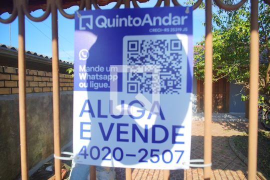 vista de casa para alugar com 2 quartos, 60m² em Santo Afonso, Novo Hamburgo