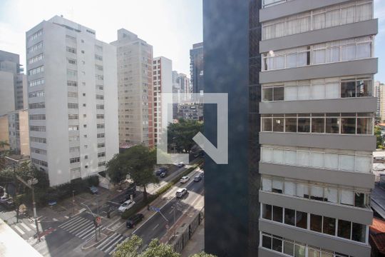 Vista da Sala de apartamento à venda com 2 quartos, 63m² em Jardim America, São Paulo