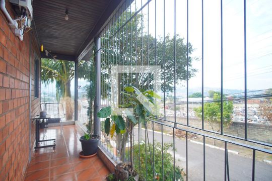 Varanda da Sala de casa à venda com 2 quartos, 320m² em Canudos, Novo Hamburgo