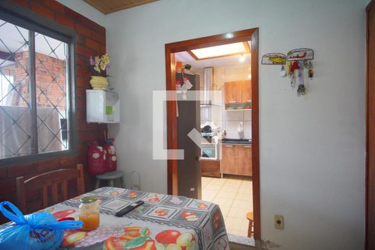 Sala de Jantar de casa à venda com 2 quartos, 320m² em Canudos, Novo Hamburgo