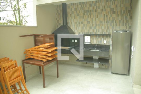 Área comum - Churrasqueira de apartamento à venda com 2 quartos, 42m² em Bairro dos Casa, São Bernardo do Campo