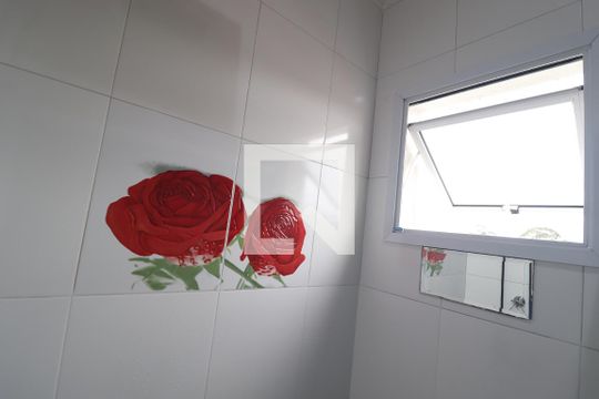 Banheiro da Suíte de apartamento à venda com 2 quartos, 100m² em Jardim Ana Maria, Santo André