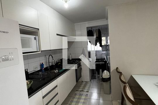 Cozinha de apartamento à venda com 3 quartos, 83m² em Jardim Flor da Montanha, Guarulhos