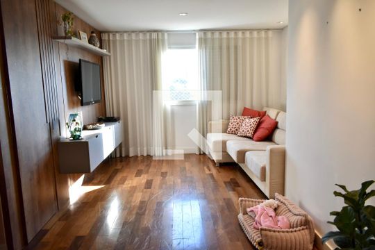 Sala de apartamento à venda com 3 quartos, 120m² em Chácara Inglesa, São Paulo