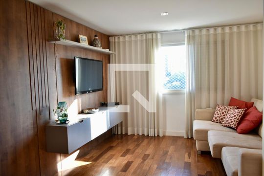 Sala de apartamento à venda com 3 quartos, 120m² em Chácara Inglesa, São Paulo