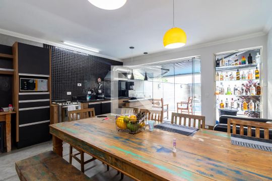 Sala de Jantar de casa à venda com 3 quartos, 260m² em Vila Mariza Mazzei, São Paulo