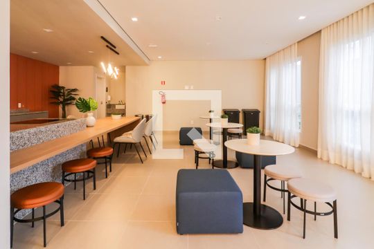 Área comum - Salão de festas de apartamento para alugar com 1 quarto, 25m² em Vila Butantã, São Paulo