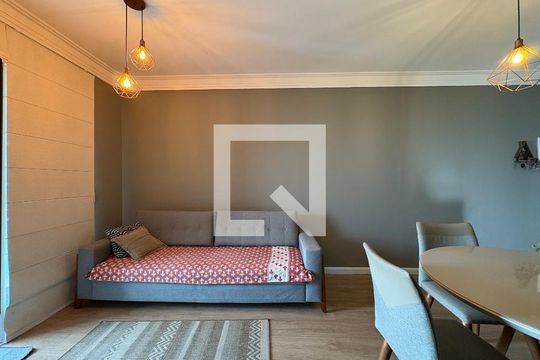 Sala de apartamento à venda com 3 quartos, 62m² em Vila Curuçá, Santo André