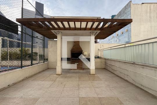 Área comum - Churrasqueira de apartamento à venda com 3 quartos, 62m² em Vila Curuçá, Santo André