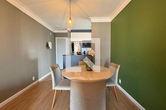Sala de apartamento à venda com 3 quartos, 62m² em Vila Curuçá, Santo André