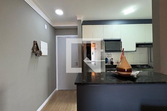 Cozinha de apartamento à venda com 3 quartos, 62m² em Vila Curuçá, Santo André