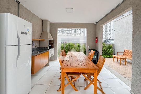 Área comum - Churrasqueiras de apartamento para alugar com 2 quartos, 35m² em Ipiranga, São Paulo