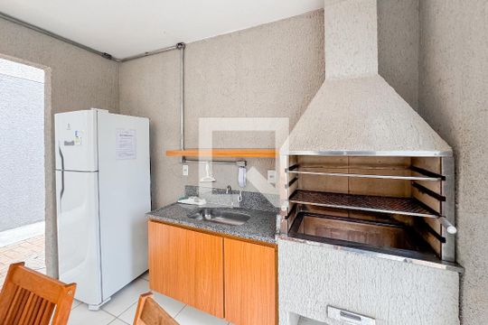 Área comum - Churrasqueiras de apartamento para alugar com 2 quartos, 35m² em Ipiranga, São Paulo