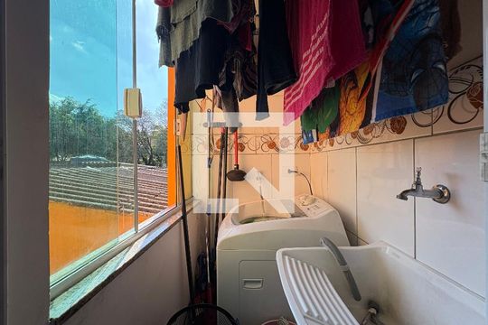 Lavanderia de apartamento à venda com 2 quartos, 104m² em Jardim Silvana, Santo André