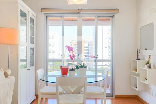 Sala de apartamento para alugar com 3 quartos, 86m² em Vila Congonhas, São Paulo