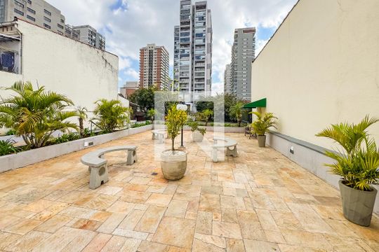 Área comum de apartamento para alugar com 1 quarto, 36m² em Vila Mariana, São Paulo