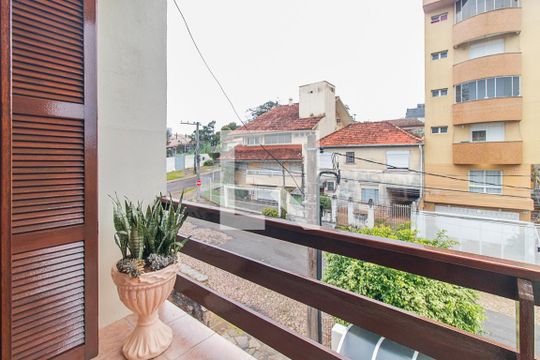 Varanda da Sala de apartamento à venda com 3 quartos, 235m² em Santo Antônio, Porto Alegre