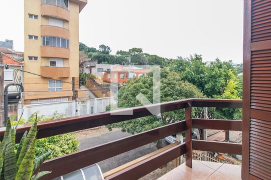 Varanda da Sala de apartamento à venda com 3 quartos, 235m² em Santo Antônio, Porto Alegre