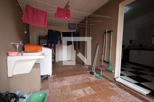 Área de Serviço de casa à venda com 2 quartos, 154m² em Vila Alto de Santo Andre, Santo André