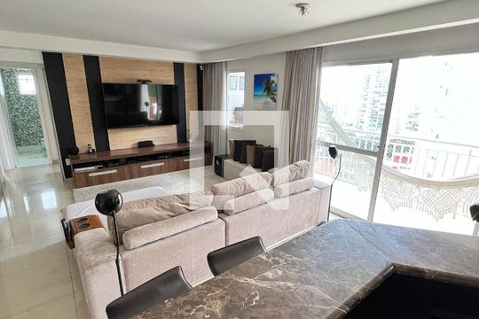 Sala de apartamento à venda com 2 quartos, 103m² em Água Branca, São Paulo