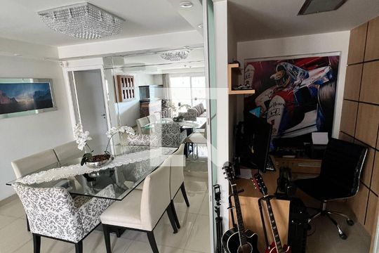 Sala de Jantar de apartamento à venda com 2 quartos, 103m² em Água Branca, São Paulo