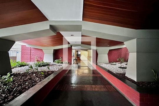 Área comum de apartamento à venda com 1 quarto, 50m² em Brooklin, São Paulo