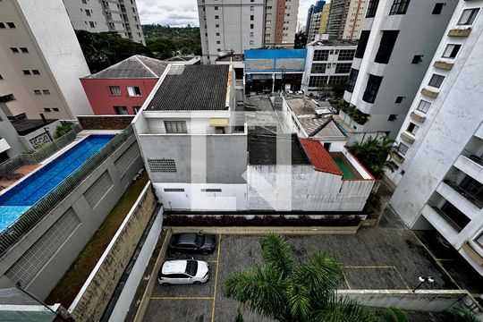 Vista de apartamento à venda com 1 quarto, 50m² em Brooklin, São Paulo