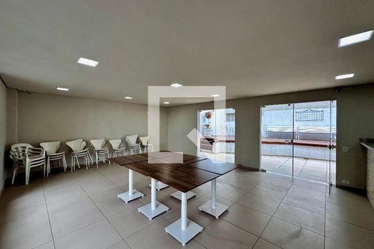 Área comum de apartamento à venda com 1 quarto, 50m² em Brooklin, São Paulo