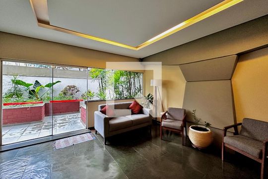 Área comum de apartamento à venda com 1 quarto, 50m² em Brooklin, São Paulo