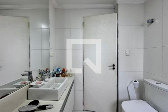 Banheiro Suíte de apartamento à venda com 1 quarto, 50m² em Brooklin, São Paulo