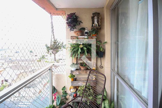 Varanda de apartamento à venda com 3 quartos, 82m² em Vila Celeste, São Paulo