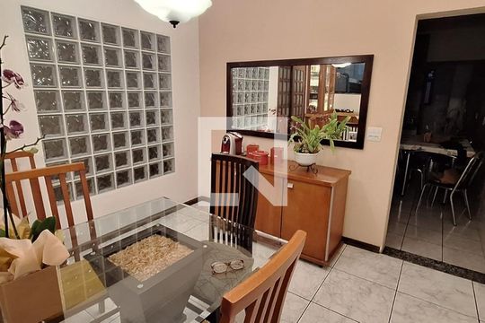 Sala de Jantar de casa à venda com 4 quartos, 282m² em Parque das Nações, Santo André
