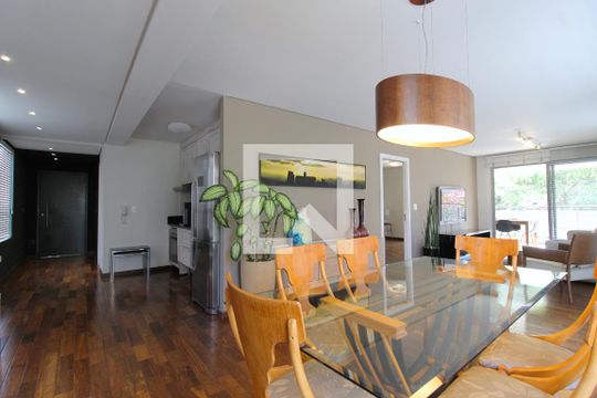Sala de apartamento à venda com 1 quarto, 109m² em Vila Nova Conceição, São Paulo