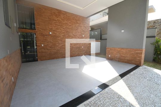 Garagem de casa de condomínio à venda com 4 quartos, 402m² em Alphaville Dom Pedro, Campinas