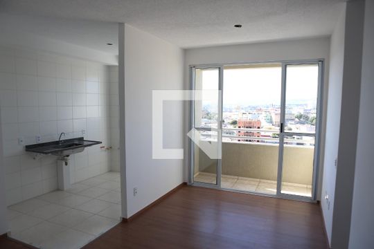 Sala de apartamento à venda com 2 quartos, 52m² em Novo Riacho, Contagem
