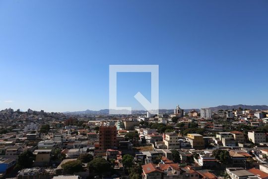 Vista da Sala de apartamento à venda com 2 quartos, 52m² em Novo Riacho, Contagem