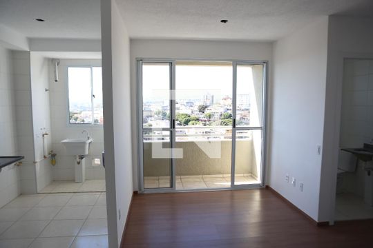 Sala de apartamento à venda com 2 quartos, 52m² em Novo Riacho, Contagem