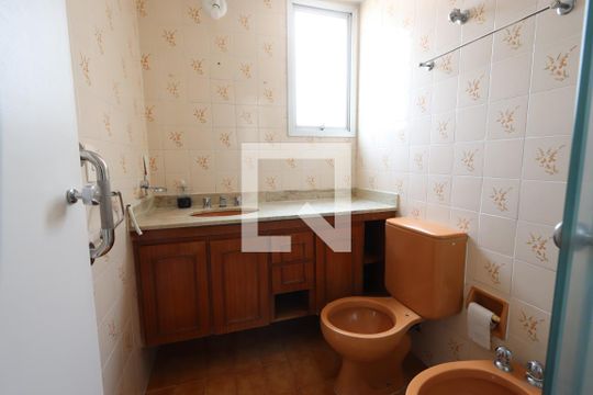 Banheiro da Suíte de apartamento à venda com 3 quartos, 110m² em Vila Mariana, São Paulo