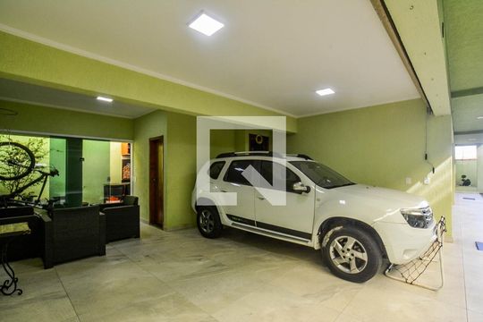 Garagem de casa de condomínio à venda com 3 quartos, 138m² em Jardim Santo Antônio, Santo André