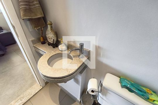 Lavabo de apartamento à venda com 3 quartos, 146m² em Ipiranga, São Paulo