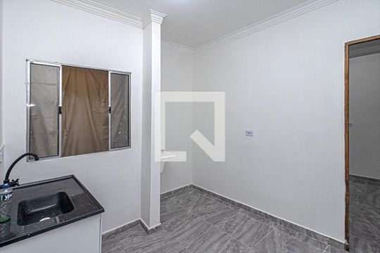 cozinha e área de serviço_1 de apartamento para alugar com 1 quarto, 20m² em Cidade Nova Heliópolis, São Paulo