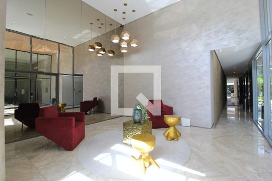 Hall Social de kitnet/studio à venda com 1 quarto, 35m² em Indianópolis, São Paulo