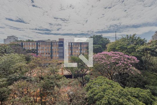 Vista da Varanda de kitnet/studio para alugar com 1 quarto, 27m² em Pinheiros, São Paulo
